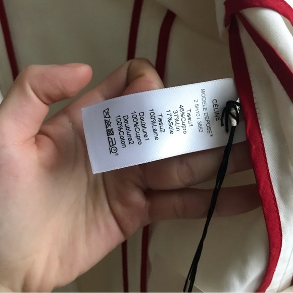 Céline white blazer - Picture 3 of 4